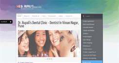 Desktop Screenshot of drrupalisdentalclinic.com